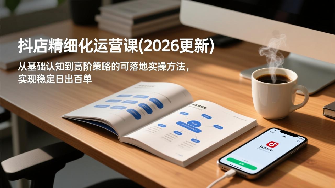 抖店精细化运营课(更新5月-冒泡网